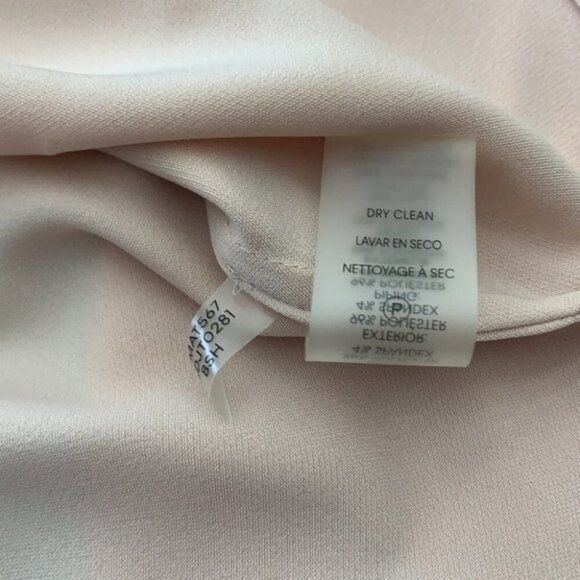 Calvin Klein Modern Essential Women Blush Hi-Low Blouse Size M NWT - Picture 12 of 12